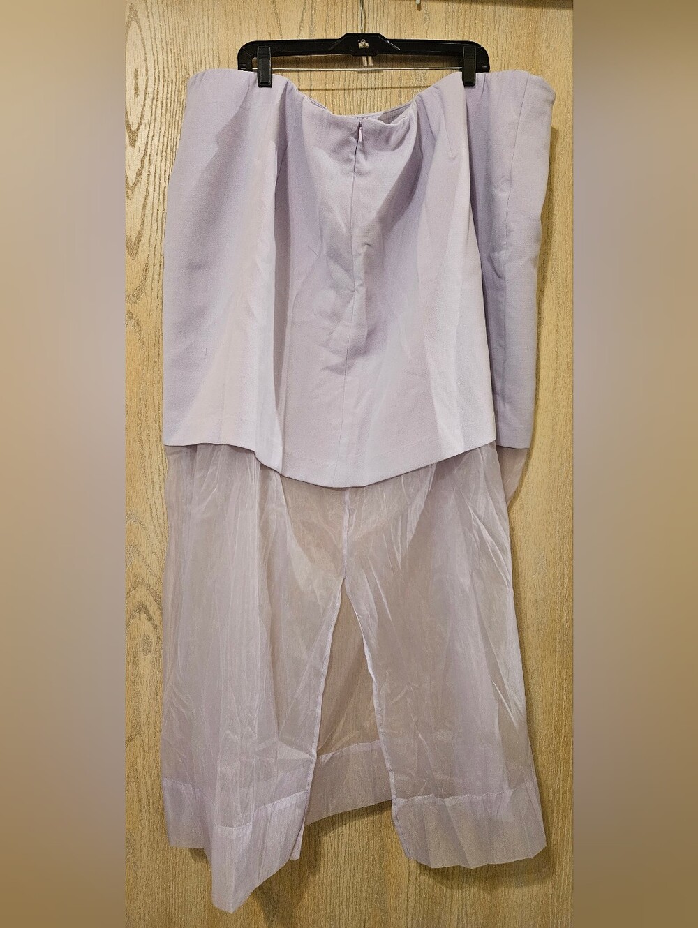 Women's Sheer Slip Skirt - Pale Lavender